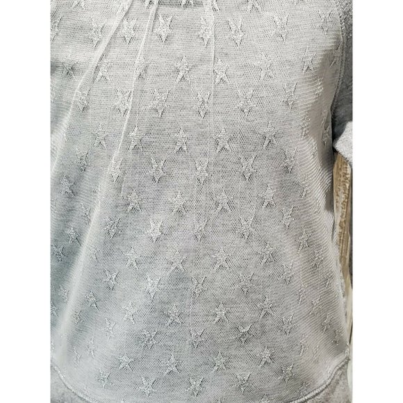 Sparkley Cat &Jack pullover Sweatshirt Gray Size - Picture 2 of 5